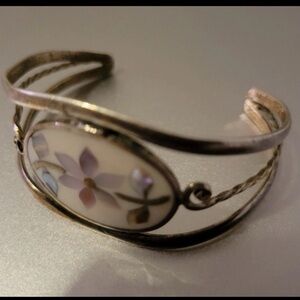 AlpacaSilver Mexican cuff Bracelet